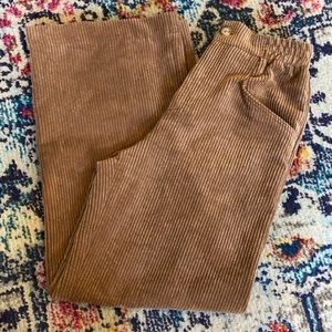 Zara Corduroy Wide Leg pants